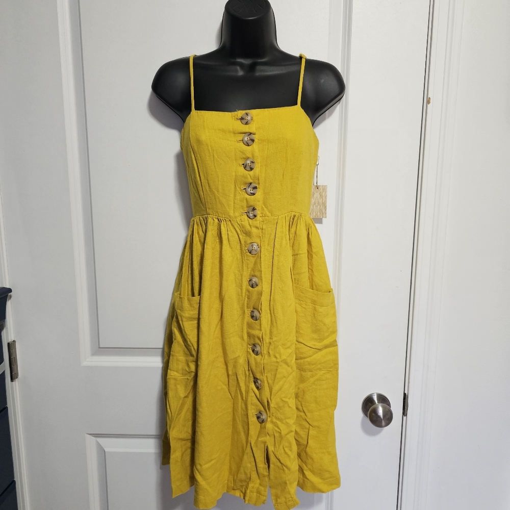 Forever 21 Yellow Dress